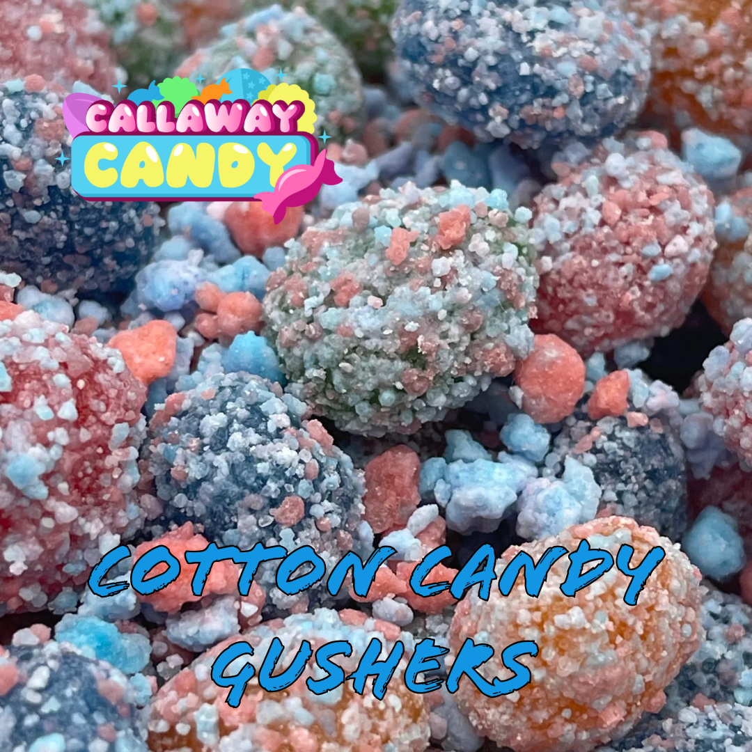 Blue Raspberry Cotton Candy Gushers